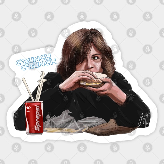 Breakfast Club: Cap'n Sandwich Sticker by 51Deesigns
